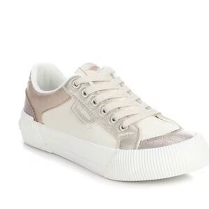 Blowfish Beige and Pink Casual Sneakers